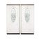 Weatherproof SMC Pvc Bathroom Doors Customized Size Luxurious Appearance